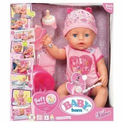Baby Born Interactive Doll Girl Soft Touch