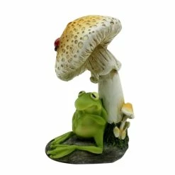 Other Mushroom With Frog 6.5cm