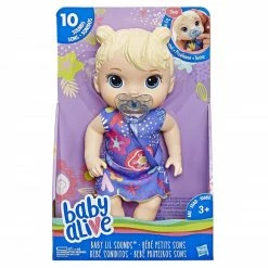 Baby Alive Baby Lil Sounds Blonde Hair Baby Doll
