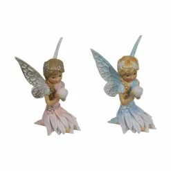 Other Winter Fairies Sitting Pink & Blue Assorted