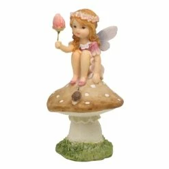 Other Flower Garden Fairy On Mushroom