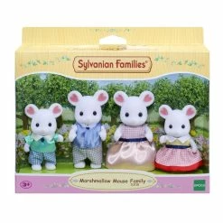 Sylvanian Families Marshmallow Mouse Family