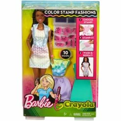 Barbie Crayola Colour In Fashion Doll